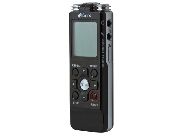 Ritmix RR-850: цифровой диктофон с тремя микрофонами