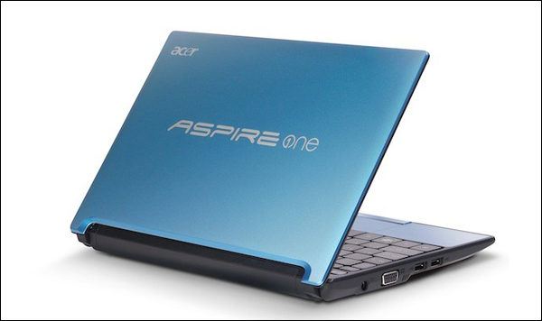 Acer анонсировала 10,1-дюймовый нетбук Aspire One D255