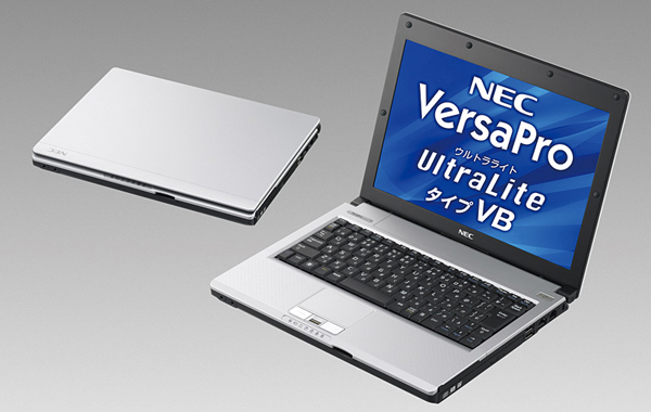NEC VersaPro UltraLite Type VB: ноутбук с 12,1-дюймовым дисплеем